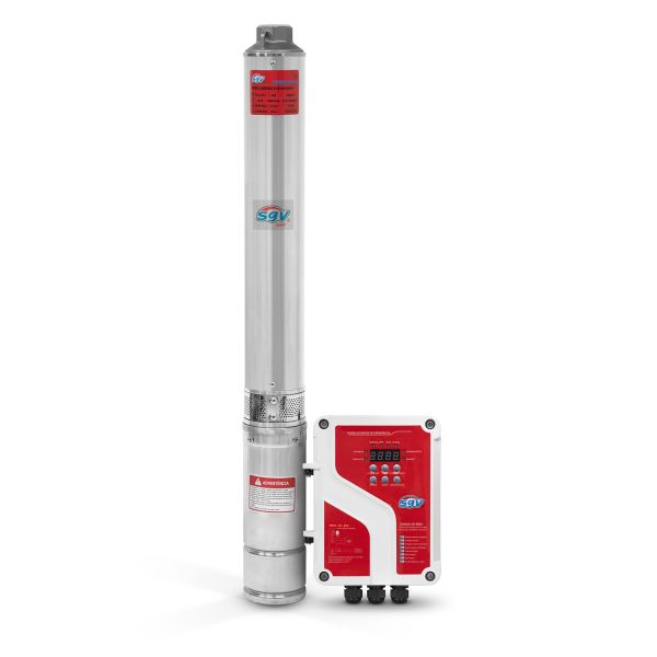 ELETROBOMBA SUBMERSAS CENTRÍFUGAS 3" DC 40V 400W 3,0M3/H 40M (3SGVDC3/40-40/400)