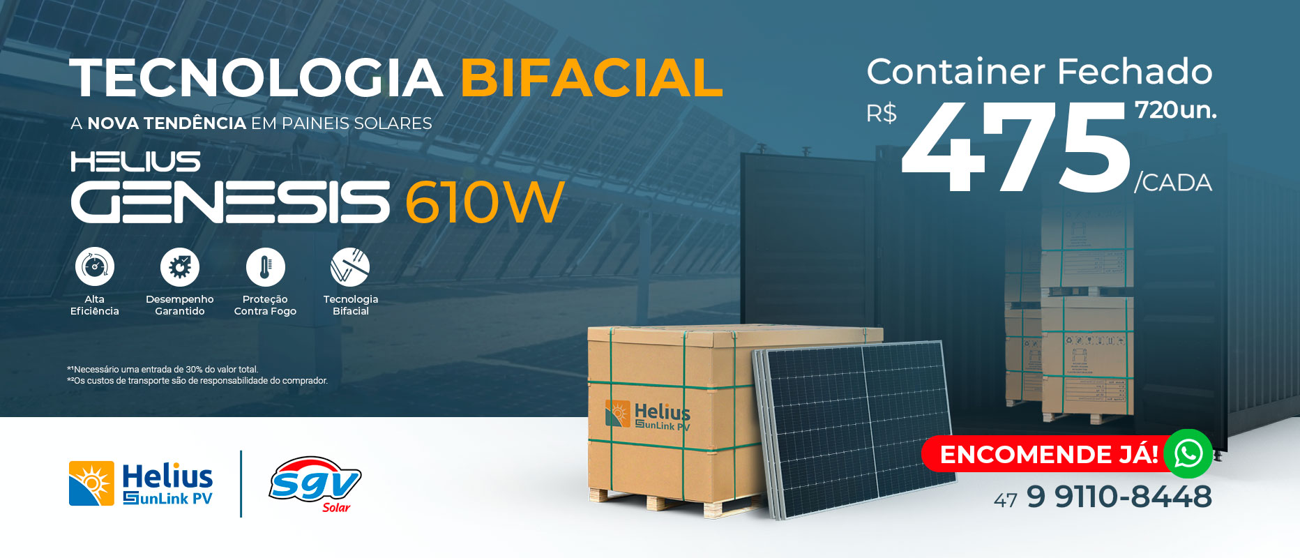 Helius Bifacial