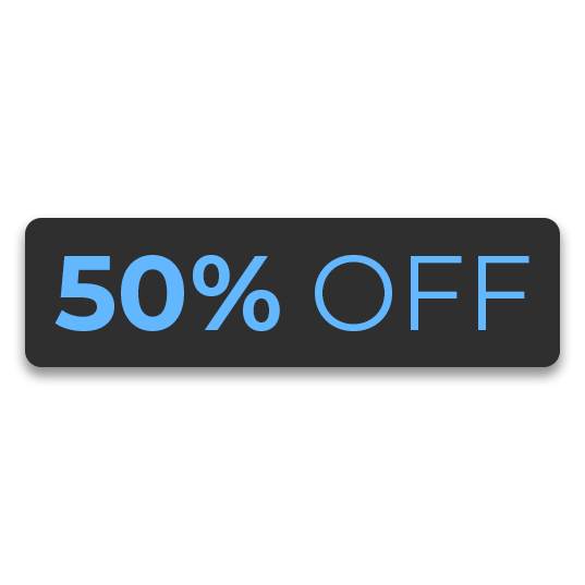 50% Off